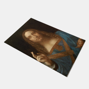 Paillasson Salvator Mundi (Sauveur du Monde) (da Vinci)