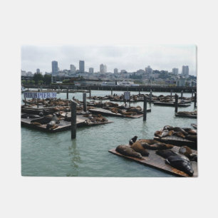 Paillasson San Francisco et Otaries de Pier 39 Ciel de la Vil