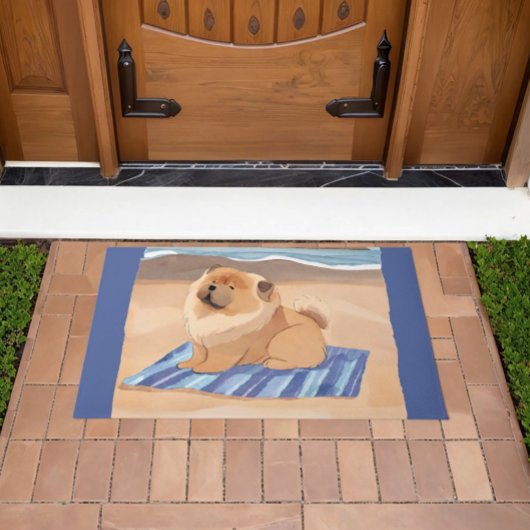 Paillasson SAND N'SEA Chow Chow Chien