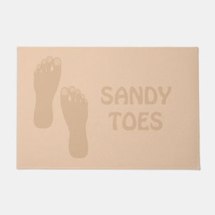 Paillasson Sandy Toes Beach House Porte Mat