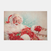 Paillasson Santa Claus vintage (Devant)