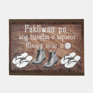 Paillasson Sapatos des tsinelas o d'ANG de Pakiiwan PO