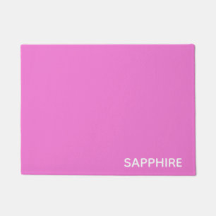 Paillasson Sapphire pink colour