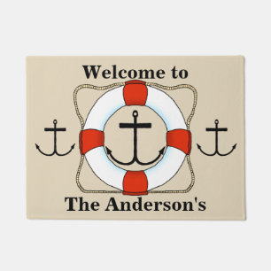 Paillasson Sauveur de vie et porte d'Ancres