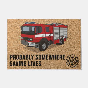 Paillasson Sauvons Des Vies Des Pompiers