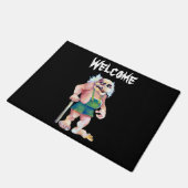 Paillasson Scandinavian Funny Looking Welcoming Troll (Incliné)