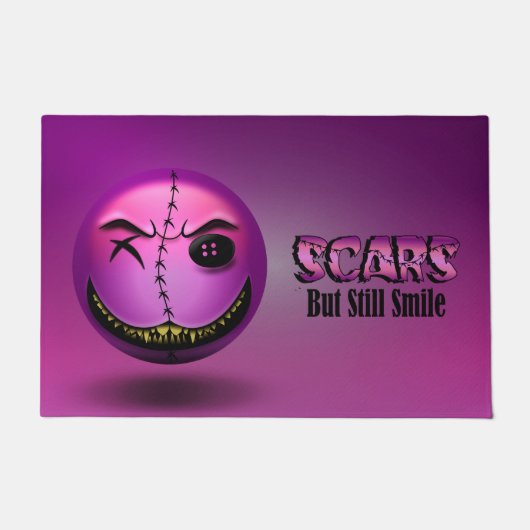 Paillasson Scarmoji Deurmat (Voorkant)