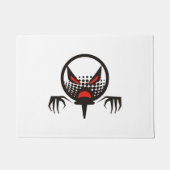 Paillasson Scary Golf Halloween groupe cimetière (Devant)