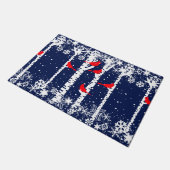 Paillasson Scène du cardinal d'hiver (Incliné)