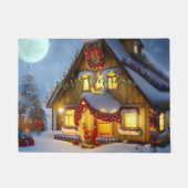 Paillasson Scène magique de Noël (Devant)