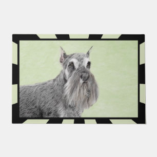 Paillasson Schnauzer (géant, standard) Peinture - Dog Art