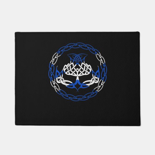 Paillasson Scotland Flag Scottish Thistler (Devant)