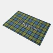Paillasson Scots Vista Campbell Family Tartan Plaid (Incliné)