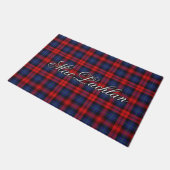 Paillasson Scots Vista Clan MacLachlan Tartan Plaid (Incliné)
