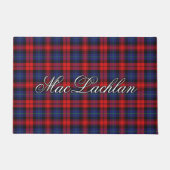 Paillasson Scots Vista Clan MacLachlan Tartan Plaid (Devant)