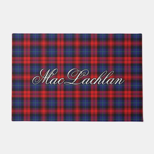 Paillasson Scots Vista Clan MacLachlan Tartan Plaid (Devant)