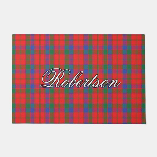 Paillasson Scots Vista Clan Robertson Tartan Plaid (Devant)