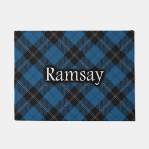 Paillasson Scottish Clan Ramsay Blue Hunting Tartan