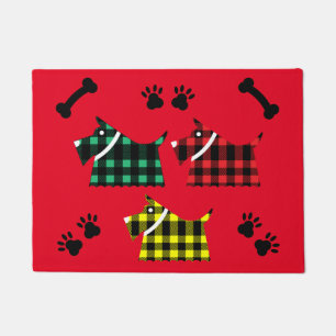 Paillasson Scotty Terrier Chiens Cute Funny Terriers Race The