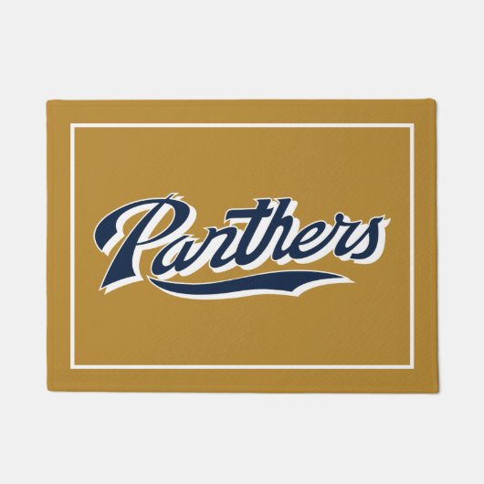 Paillasson Script de Panthers FIU (Devant)