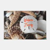 Paillasson Seashell Collection Welcome Friends Domat (Devant)