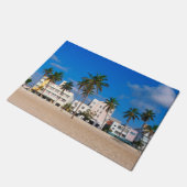 Paillasson Secteur d'art déco de plage du sud Miami (Incliné)