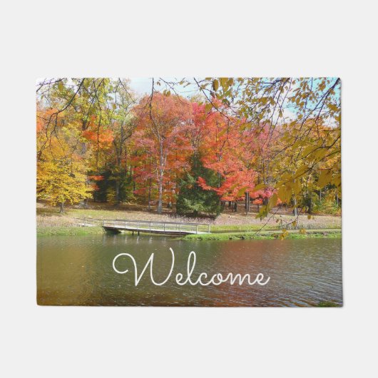 Paillasson Sept sources Pont d'automne III Paysage d'automne (Devant)