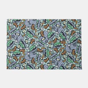 Paillasson Sésame Sésame Oscar le Motif de groupe