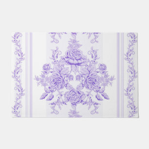 Paillasson Shabby chic,lavender,toile,pattern,floral,Victoria