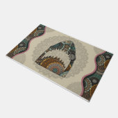 Paillasson Shark Sasquatch Yeti Thème Porte Mat (Incliné)