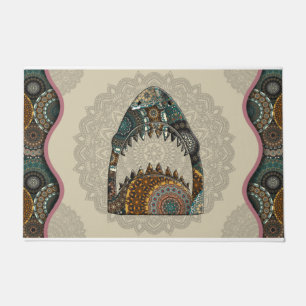 Paillasson Shark Sasquatch Yeti Thème Porte Mat