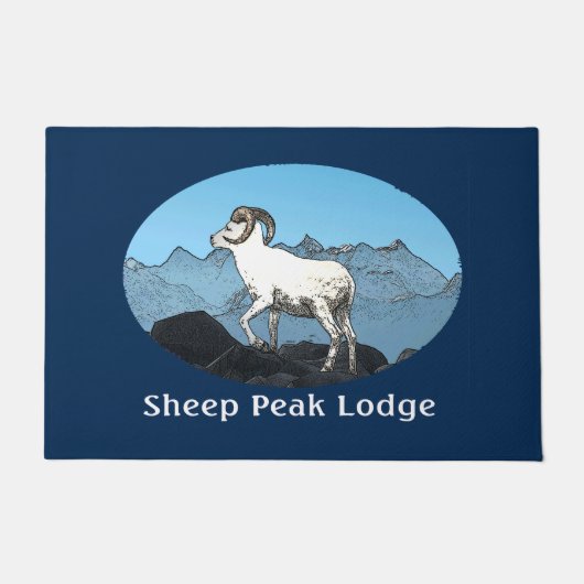 Paillasson Sheep Peak Lodge (Devant)