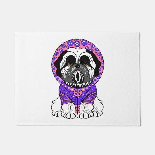 Paillasson Shih Tzu Princesse (Devant)