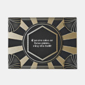 Paillasson Si tu es gentil... (Devant)