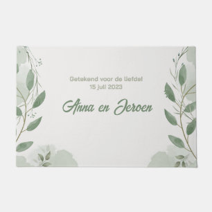 Paillasson Signé pour le Partenariat Amour !