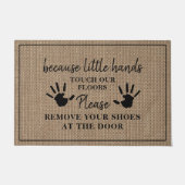 Paillasson S'il vous plaît enlever des chaussures petites mai (Devant)