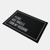 Paillasson S'Il Vous Plaît Masquer Les Parcelles De Mon Mari (Incliné)