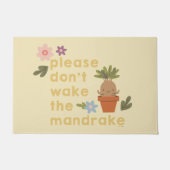 Paillasson S'il vous plaît ne réveillez pas le Mandrake (Devant)