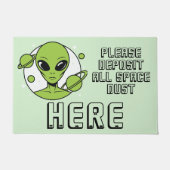 Paillasson S'Il Vous Plaît, Toute La Poussière Spatiale Ici (Devant)