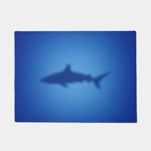 Paillasson Silhouette de requin (Devant)
