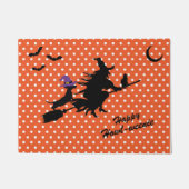 Paillasson Silhouette Halloween Dachshund (Devant)
