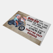 Paillasson S'ils ne répondent pas, ils sortent (Incliné)