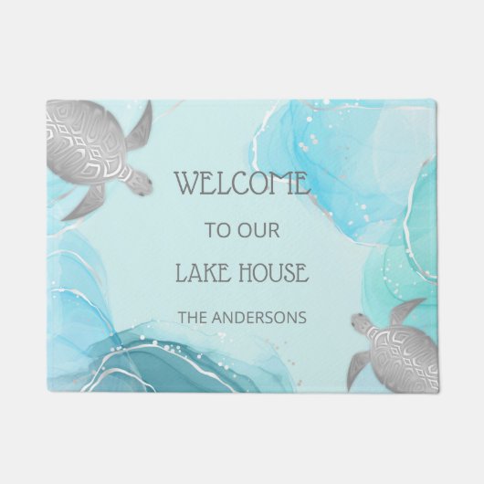 Paillasson Silver Turtles Beach Style (Devant)