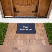 Simple minuit bleu et blanc Texte de votre message