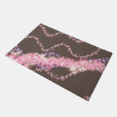 PAILLASSON SIMPLE MODERNE MODERNE MONOGRAM STYLE ÉLÉGANT FOUR (Incliné)