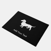 Paillasson Simple personnalisable Dachshund (Incliné)