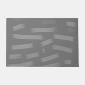 Paillasson simple personnalisé jaune bleu aquarelle ajouter l (Devant)