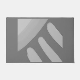 Paillasson simple personnalisé minimal ajouter votre logo adr