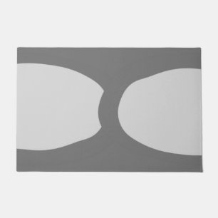 Paillasson simple personnalisé minimal ajouter votre logo adr