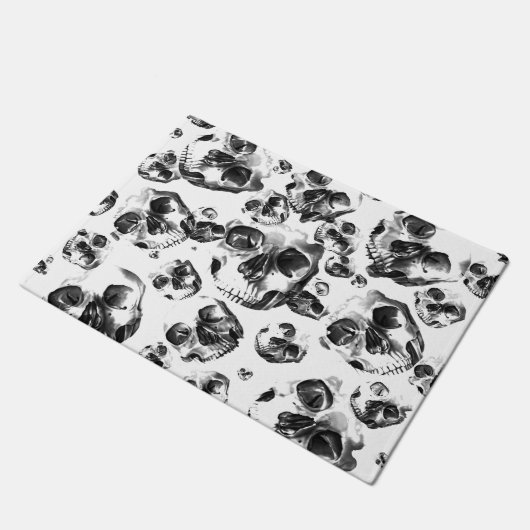 Paillasson Skeleton Skull Art Pattern (Incliné)